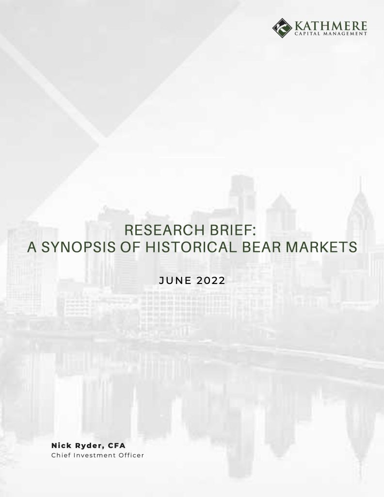 Research Brief:  A Synopsis of Historical Bear Markets